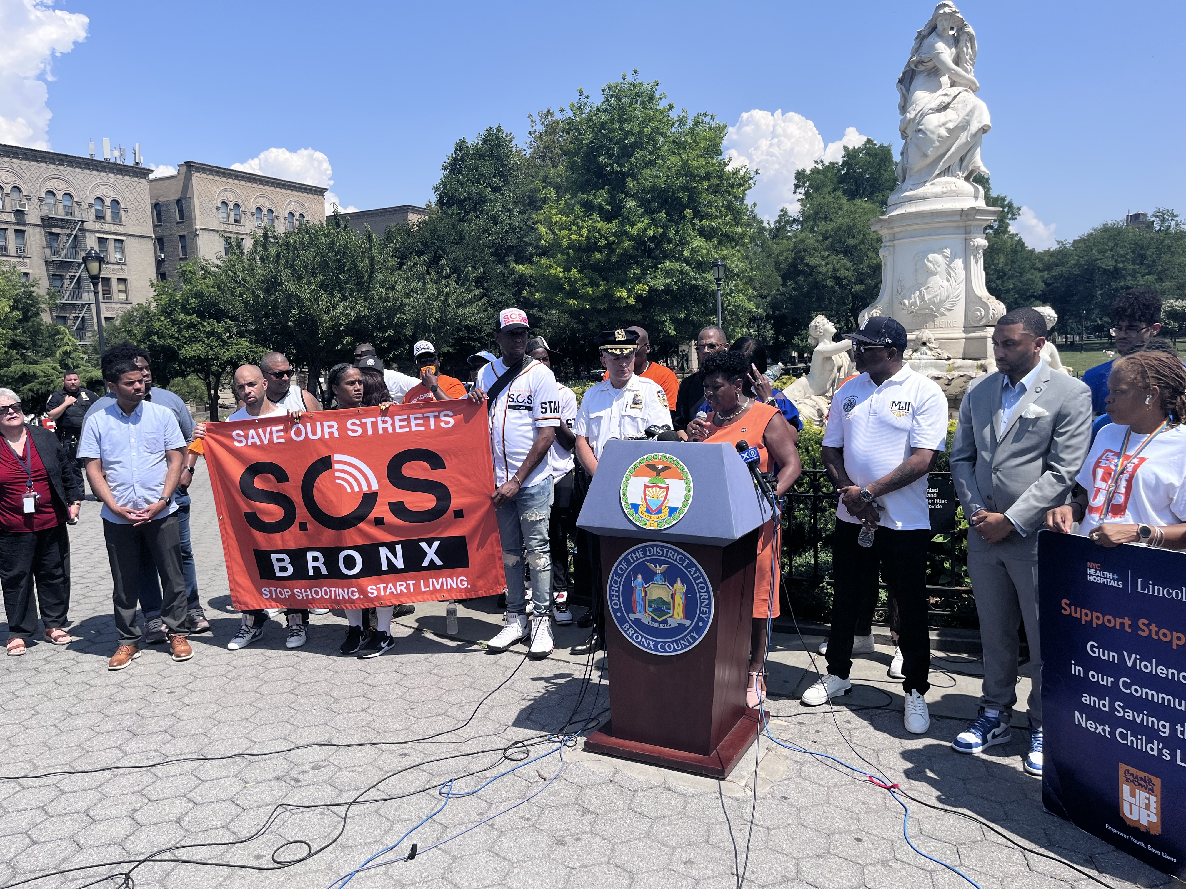 anti-gun violence presser