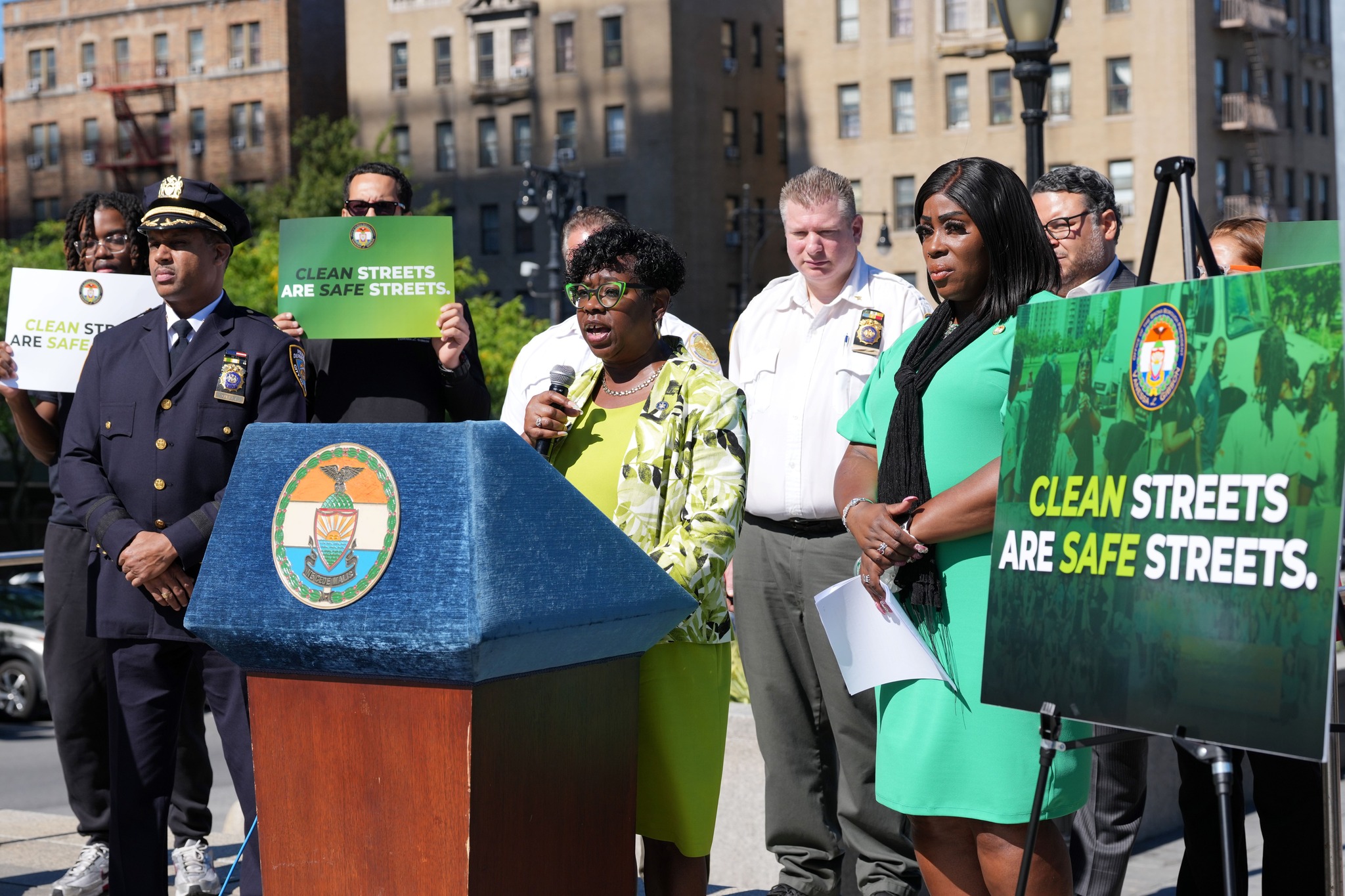 Clean Streets, Safe Streets Press Conference