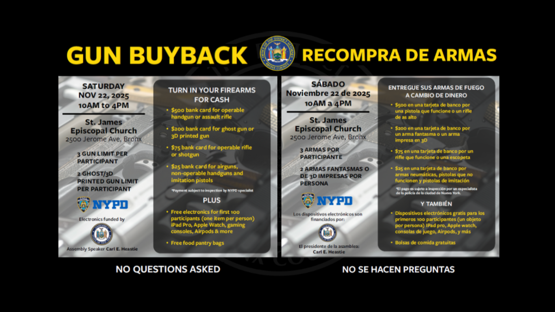 Bronx Gun BuyBack